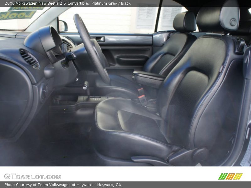 Platinum Grey / Black 2006 Volkswagen New Beetle 2.5 Convertible