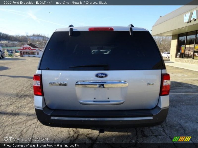 Ingot Silver Metallic / Charcoal Black 2011 Ford Expedition EL XLT 4x4