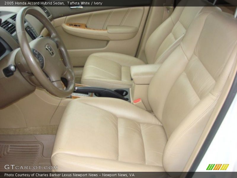  2005 Accord Hybrid Sedan Ivory Interior