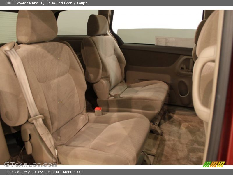 Salsa Red Pearl / Taupe 2005 Toyota Sienna LE