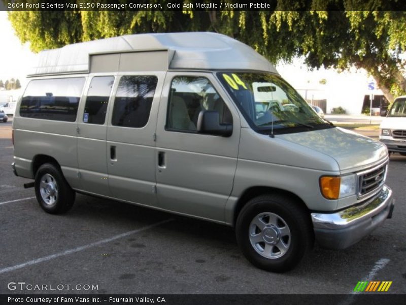Gold Ash Metallic / Medium Pebble 2004 Ford E Series Van E150 Passenger Conversion