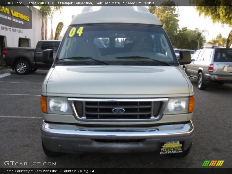 Gold Ash Metallic / Medium Pebble 2004 Ford E Series Van E150 Passenger Conversion