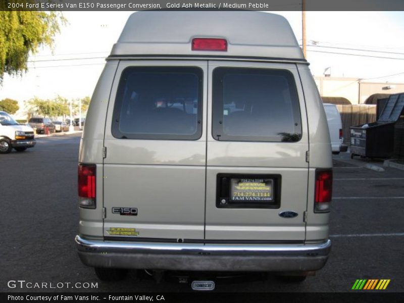 Gold Ash Metallic / Medium Pebble 2004 Ford E Series Van E150 Passenger Conversion