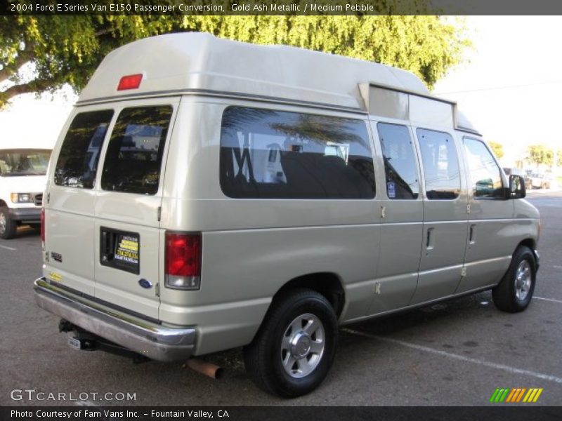 Gold Ash Metallic / Medium Pebble 2004 Ford E Series Van E150 Passenger Conversion