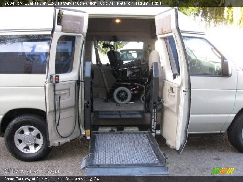Gold Ash Metallic / Medium Pebble 2004 Ford E Series Van E150 Passenger Conversion