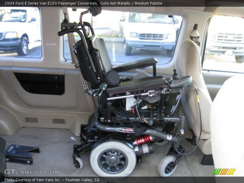 Gold Ash Metallic / Medium Pebble 2004 Ford E Series Van E150 Passenger Conversion