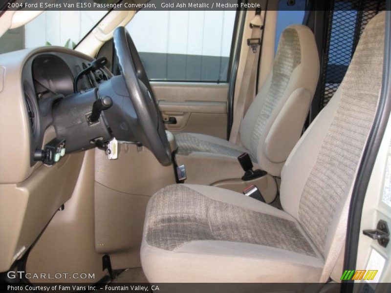Gold Ash Metallic / Medium Pebble 2004 Ford E Series Van E150 Passenger Conversion