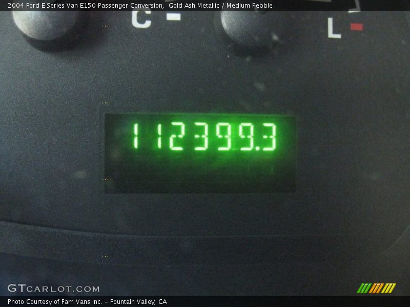 Gold Ash Metallic / Medium Pebble 2004 Ford E Series Van E150 Passenger Conversion