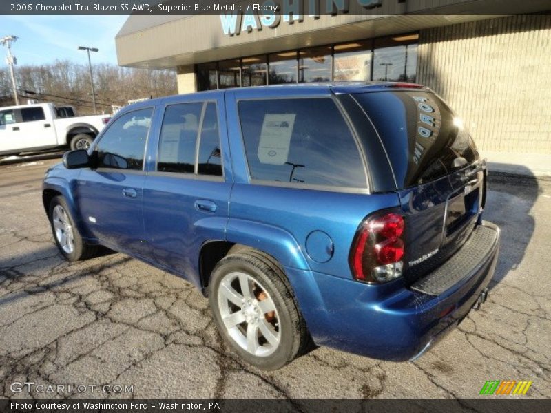 Superior Blue Metallic / Ebony 2006 Chevrolet TrailBlazer SS AWD