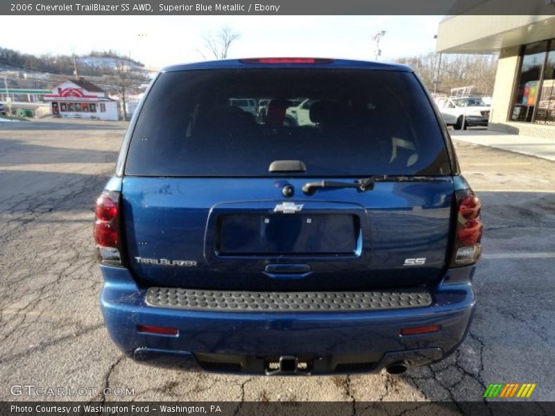 Superior Blue Metallic / Ebony 2006 Chevrolet TrailBlazer SS AWD