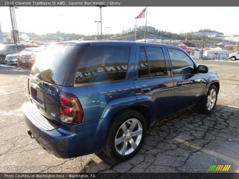 Superior Blue Metallic / Ebony 2006 Chevrolet TrailBlazer SS AWD