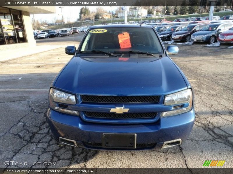 Superior Blue Metallic / Ebony 2006 Chevrolet TrailBlazer SS AWD