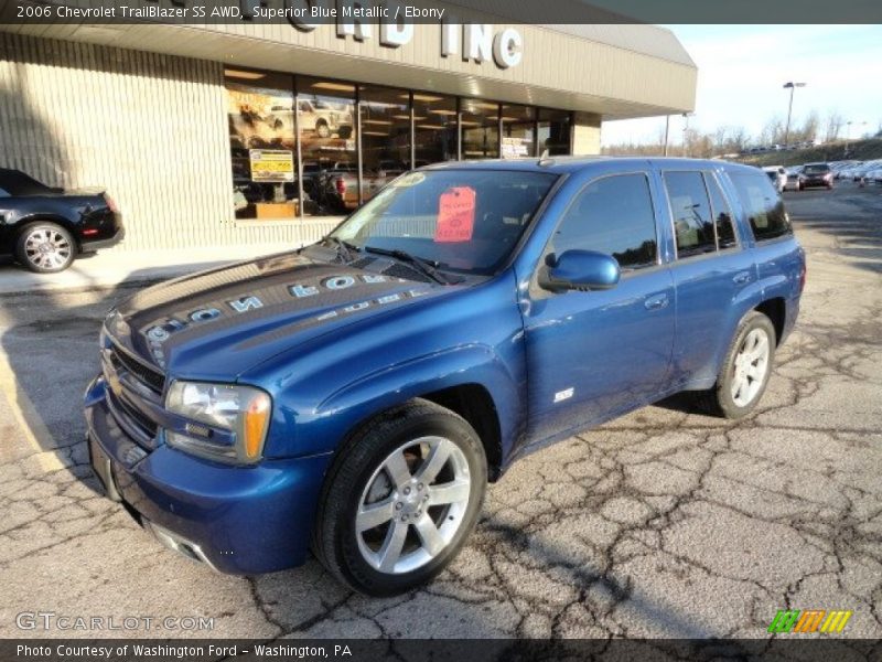 Superior Blue Metallic / Ebony 2006 Chevrolet TrailBlazer SS AWD