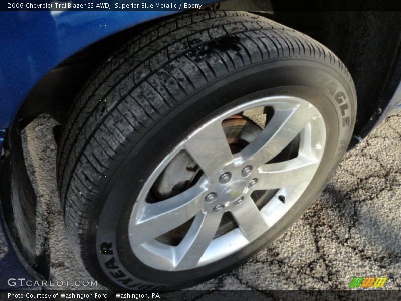 Superior Blue Metallic / Ebony 2006 Chevrolet TrailBlazer SS AWD
