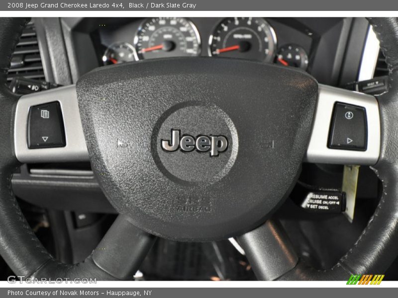Black / Dark Slate Gray 2008 Jeep Grand Cherokee Laredo 4x4