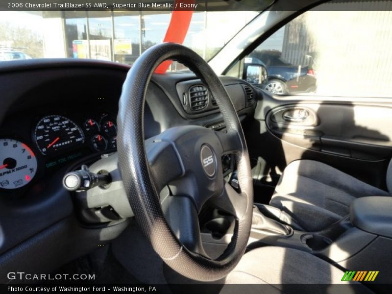 Superior Blue Metallic / Ebony 2006 Chevrolet TrailBlazer SS AWD