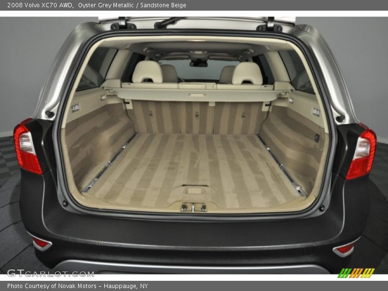 Oyster Grey Metallic / Sandstone Beige 2008 Volvo XC70 AWD