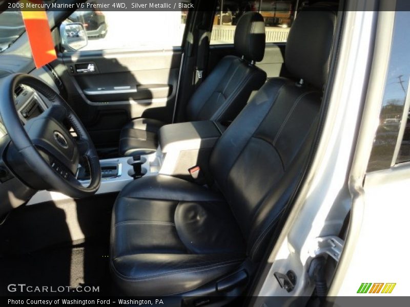 Silver Metallic / Black 2008 Mercury Mariner V6 Premier 4WD