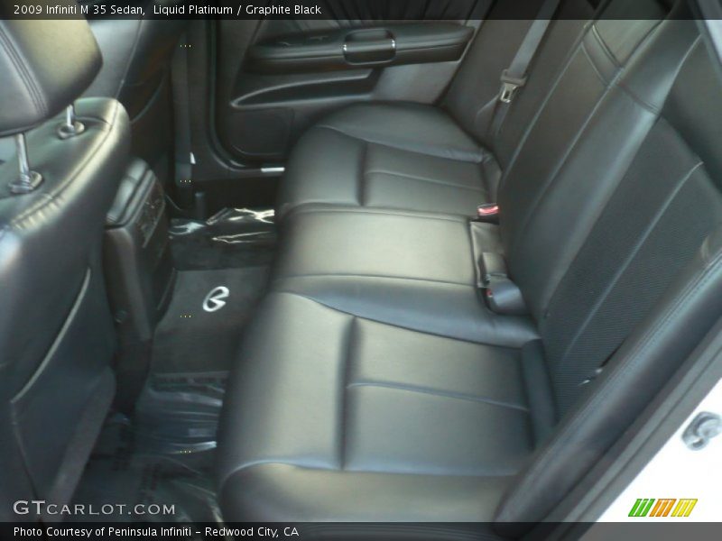 Liquid Platinum / Graphite Black 2009 Infiniti M 35 Sedan