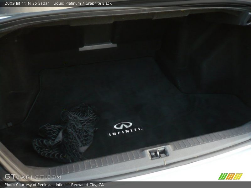 Liquid Platinum / Graphite Black 2009 Infiniti M 35 Sedan