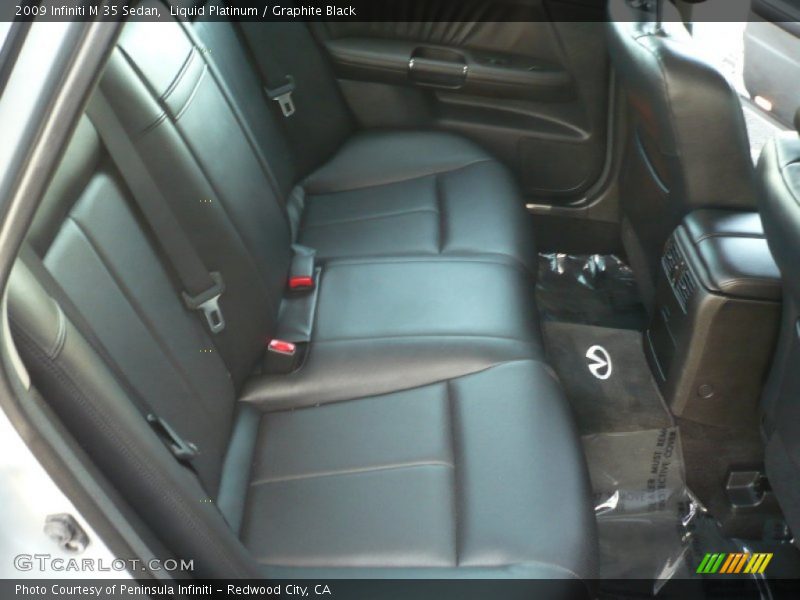 Liquid Platinum / Graphite Black 2009 Infiniti M 35 Sedan