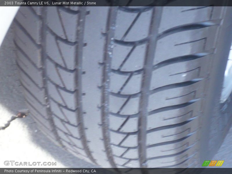Lunar Mist Metallic / Stone 2003 Toyota Camry LE V6