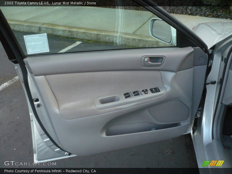 Lunar Mist Metallic / Stone 2003 Toyota Camry LE V6