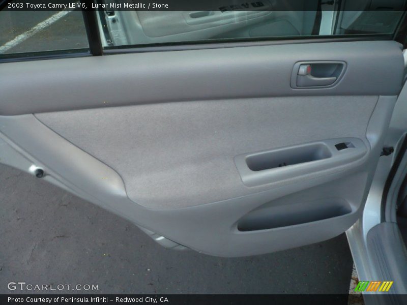 Lunar Mist Metallic / Stone 2003 Toyota Camry LE V6