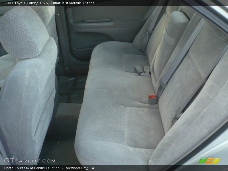 Lunar Mist Metallic / Stone 2003 Toyota Camry LE V6
