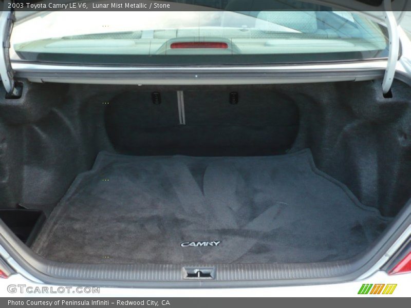 Lunar Mist Metallic / Stone 2003 Toyota Camry LE V6