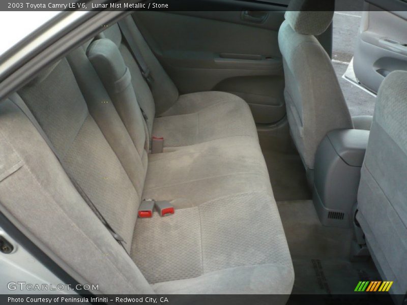 Lunar Mist Metallic / Stone 2003 Toyota Camry LE V6