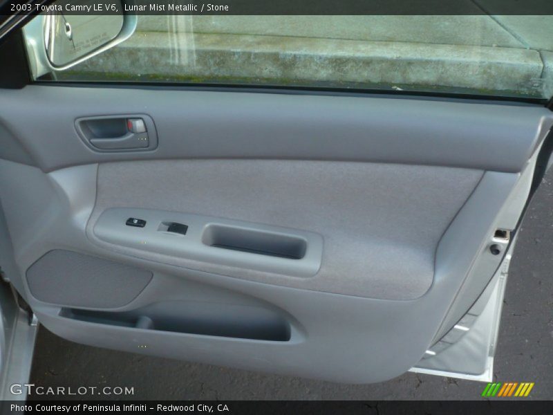 Lunar Mist Metallic / Stone 2003 Toyota Camry LE V6