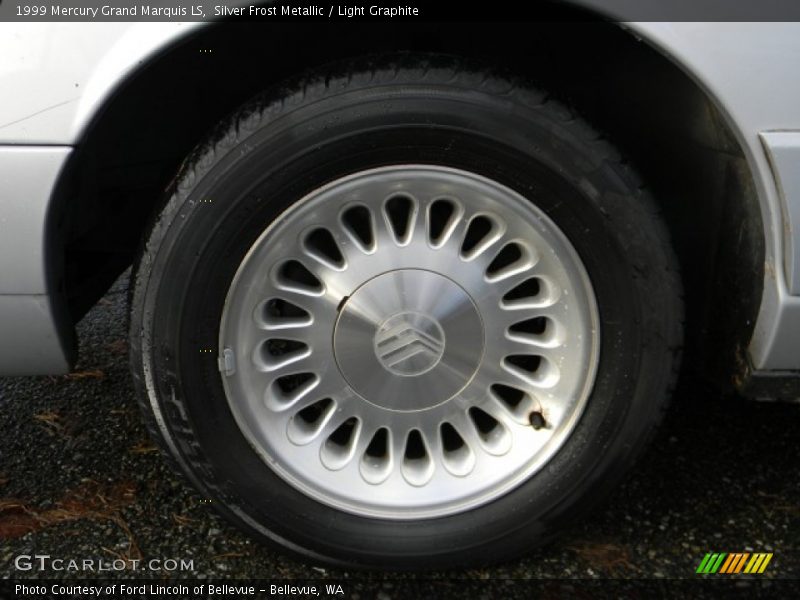 Silver Frost Metallic / Light Graphite 1999 Mercury Grand Marquis LS