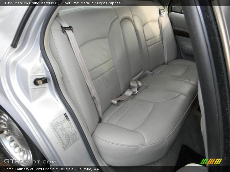 Silver Frost Metallic / Light Graphite 1999 Mercury Grand Marquis LS