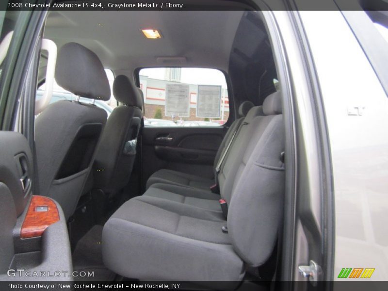 Graystone Metallic / Ebony 2008 Chevrolet Avalanche LS 4x4