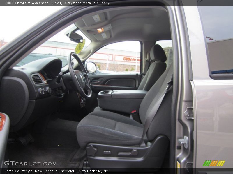 Graystone Metallic / Ebony 2008 Chevrolet Avalanche LS 4x4