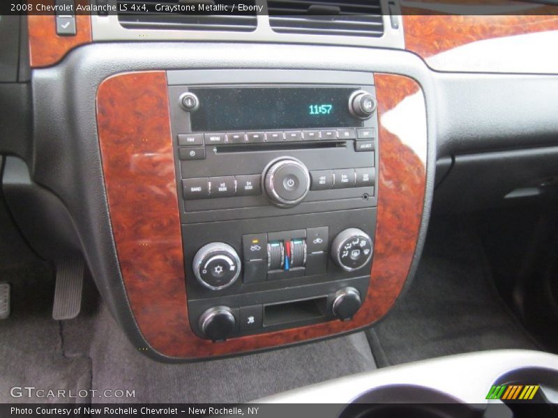 Graystone Metallic / Ebony 2008 Chevrolet Avalanche LS 4x4