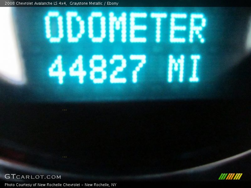 Graystone Metallic / Ebony 2008 Chevrolet Avalanche LS 4x4