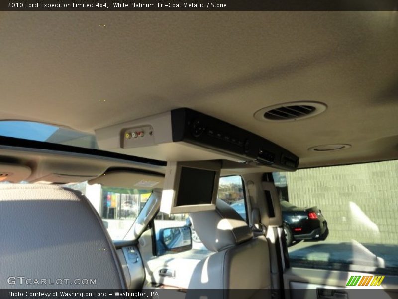 White Platinum Tri-Coat Metallic / Stone 2010 Ford Expedition Limited 4x4
