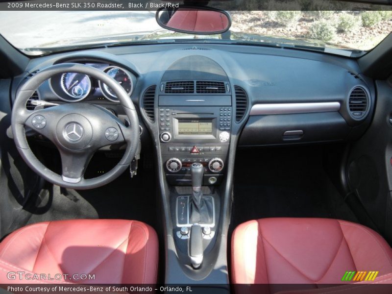 Dashboard of 2009 SLK 350 Roadster
