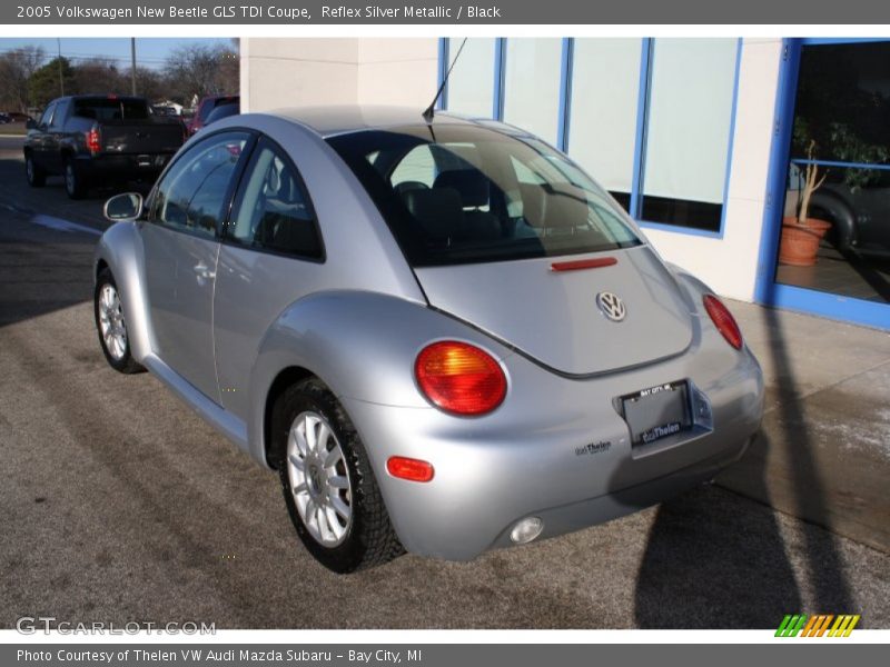 Reflex Silver Metallic / Black 2005 Volkswagen New Beetle GLS TDI Coupe