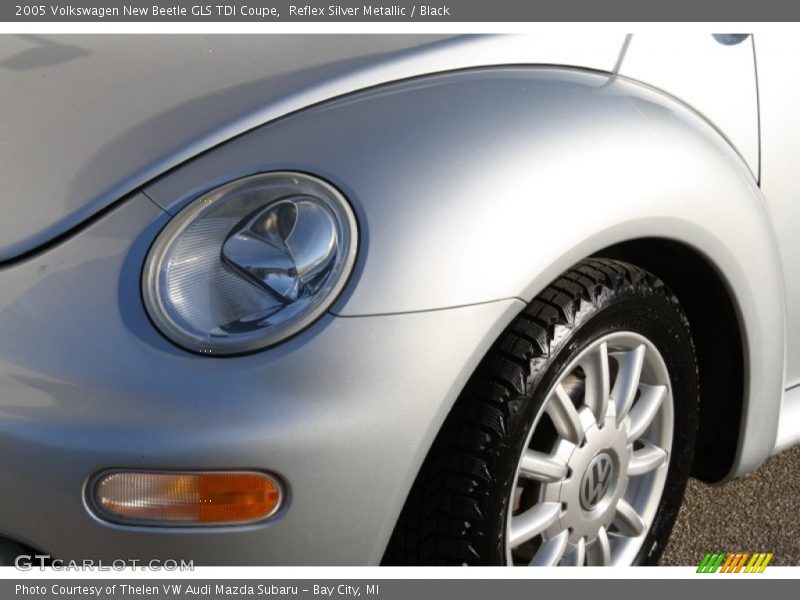 Reflex Silver Metallic / Black 2005 Volkswagen New Beetle GLS TDI Coupe