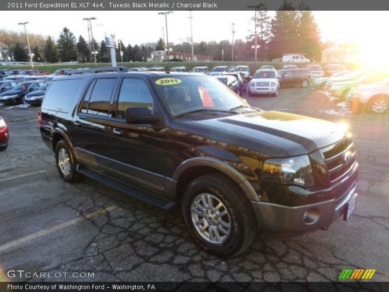 Tuxedo Black Metallic / Charcoal Black 2011 Ford Expedition EL XLT 4x4