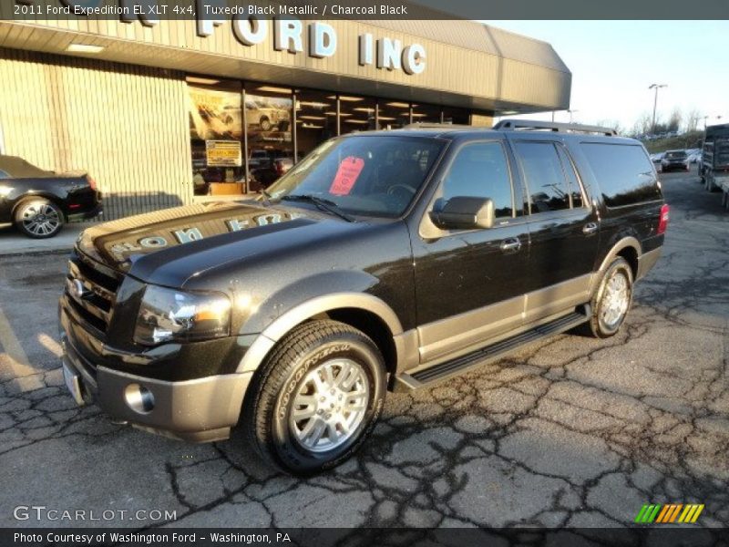 Tuxedo Black Metallic / Charcoal Black 2011 Ford Expedition EL XLT 4x4