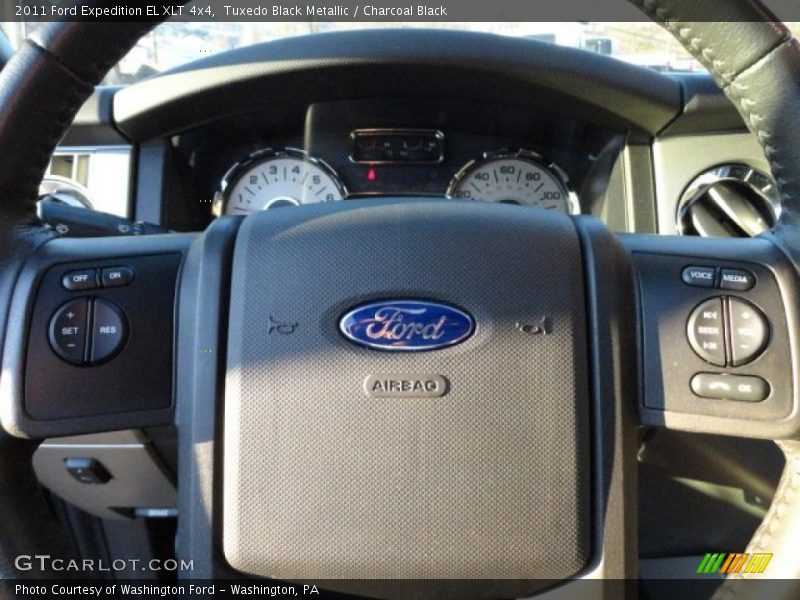 Tuxedo Black Metallic / Charcoal Black 2011 Ford Expedition EL XLT 4x4