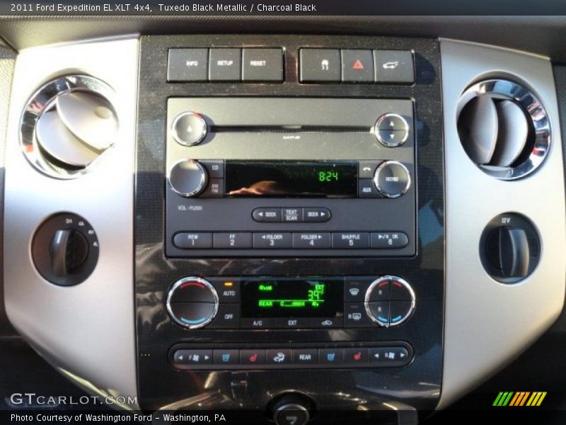 Tuxedo Black Metallic / Charcoal Black 2011 Ford Expedition EL XLT 4x4