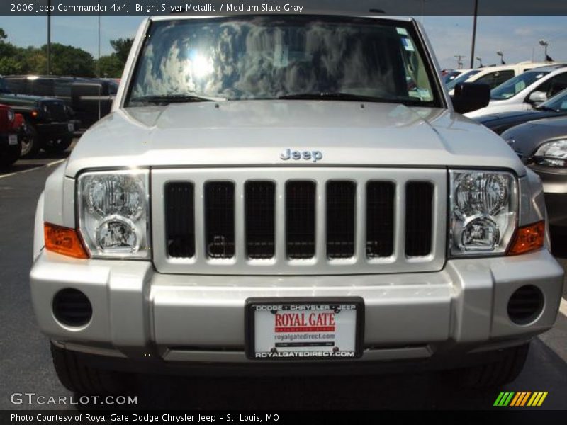Bright Silver Metallic / Medium Slate Gray 2006 Jeep Commander 4x4
