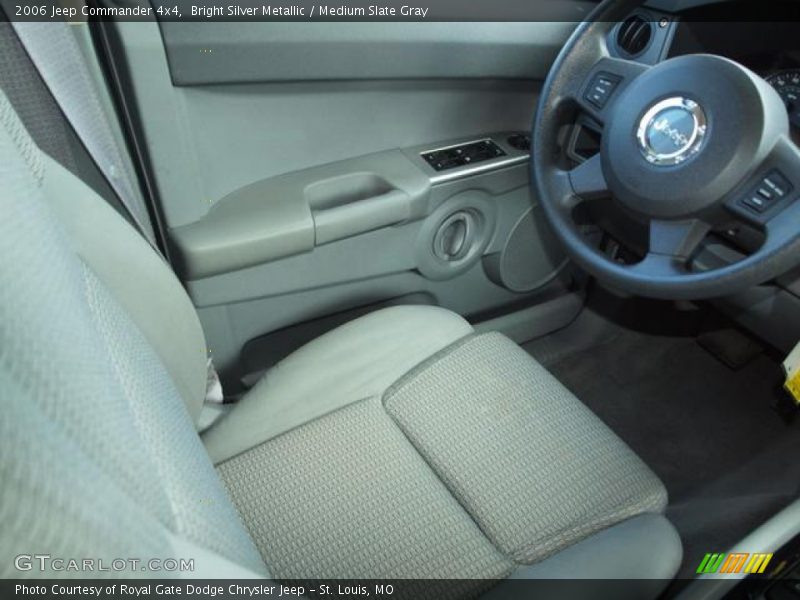 Bright Silver Metallic / Medium Slate Gray 2006 Jeep Commander 4x4