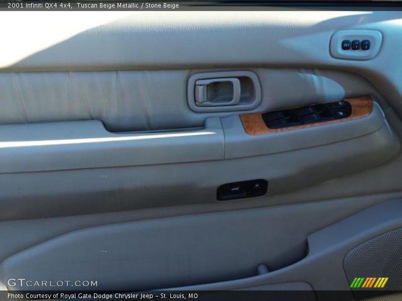 Tuscan Beige Metallic / Stone Beige 2001 Infiniti QX4 4x4