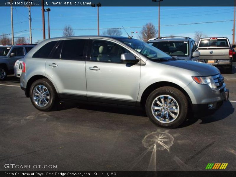 Pewter Metallic / Camel 2007 Ford Edge SEL Plus